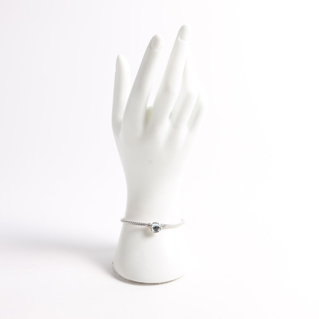 Petite Chatelaine 3MM Bracelet 925/Topaz
