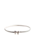 Classic Cable Bow 3MM Bracelet 925/PAVE
