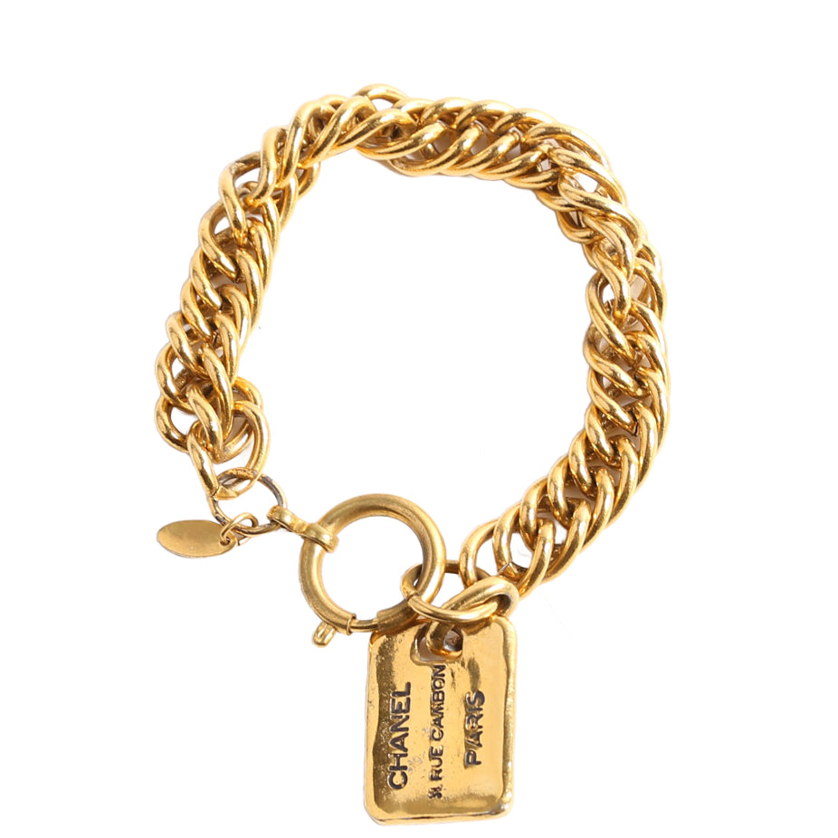 31 Rue Cambon Chain Vintage Bracelet Gold