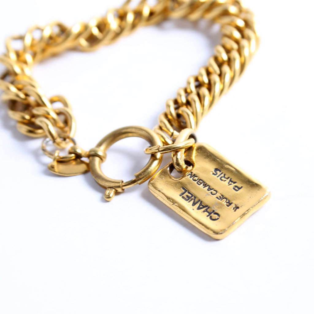 31 Rue Cambon Chain Vintage Bracelet Gold