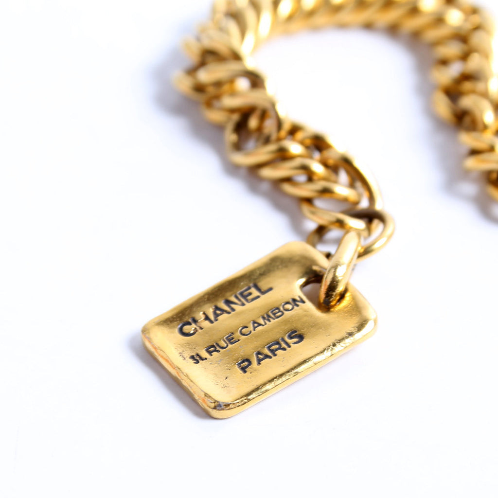 31 Rue Cambon Chain Vintage Bracelet Gold