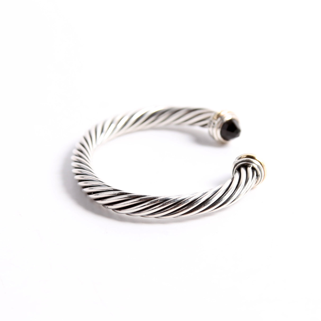 Cable Classics 7mm Bracelet Onyx/925/750