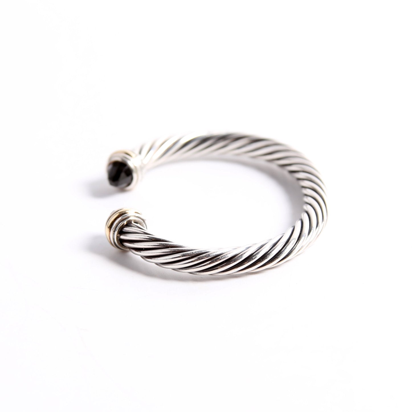 Cable Classics 7mm Bracelet Onyx/925/750