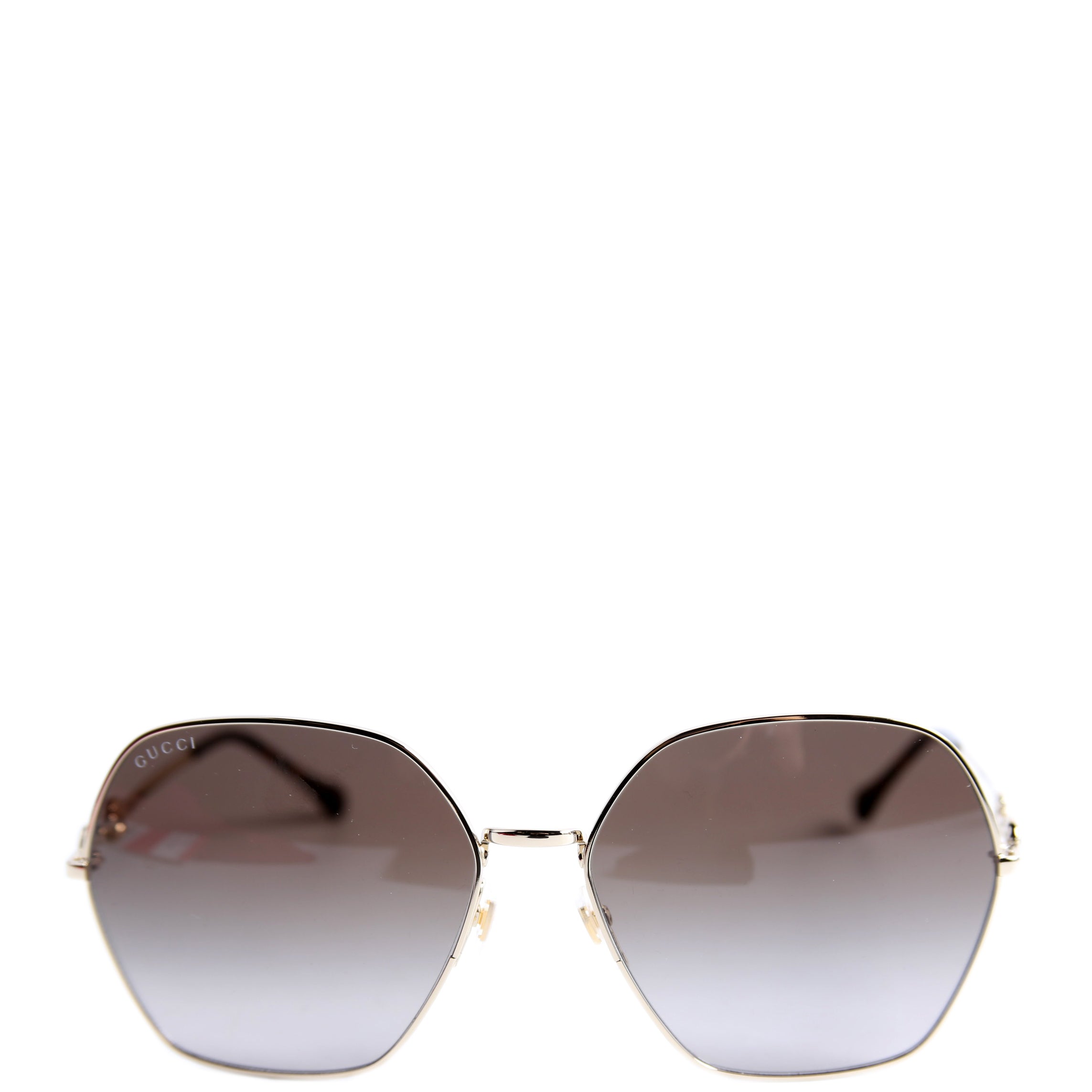 GG1335S Oversized Sunglasses Gold/Brown