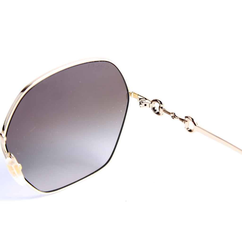 GG1335S Oversized Sunglasses Gold/Brown
