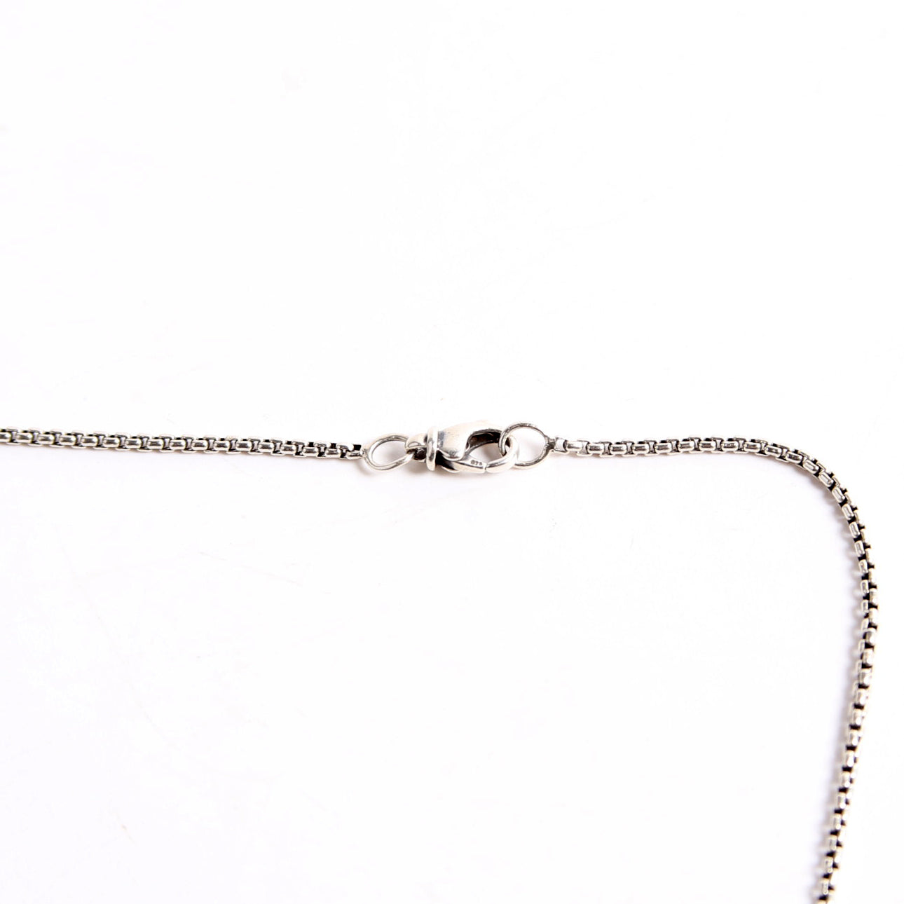 Dome Pendant Necklace 925/Garnet/Ruby