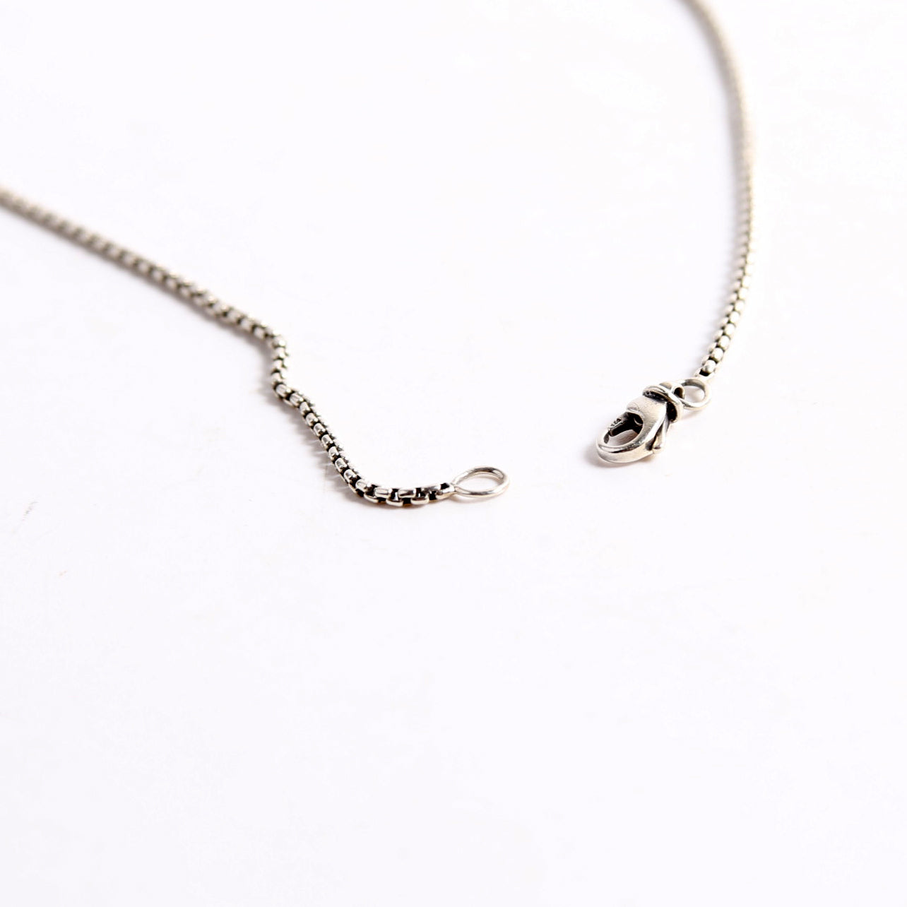 Dome Pendant Necklace 925/Garnet/Ruby