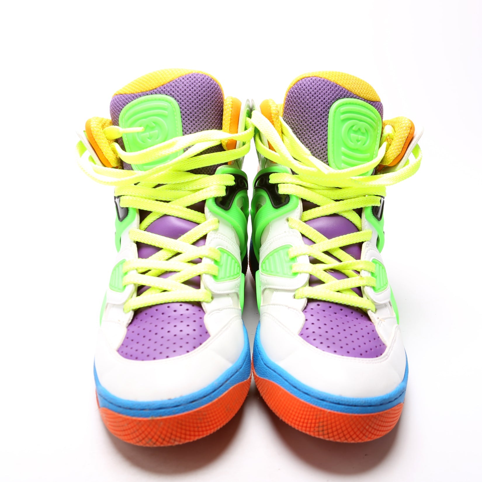 Gucci Hightop Sneakers Size 38 Multicolor