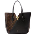 Kimono MM Monogram/Leather Black