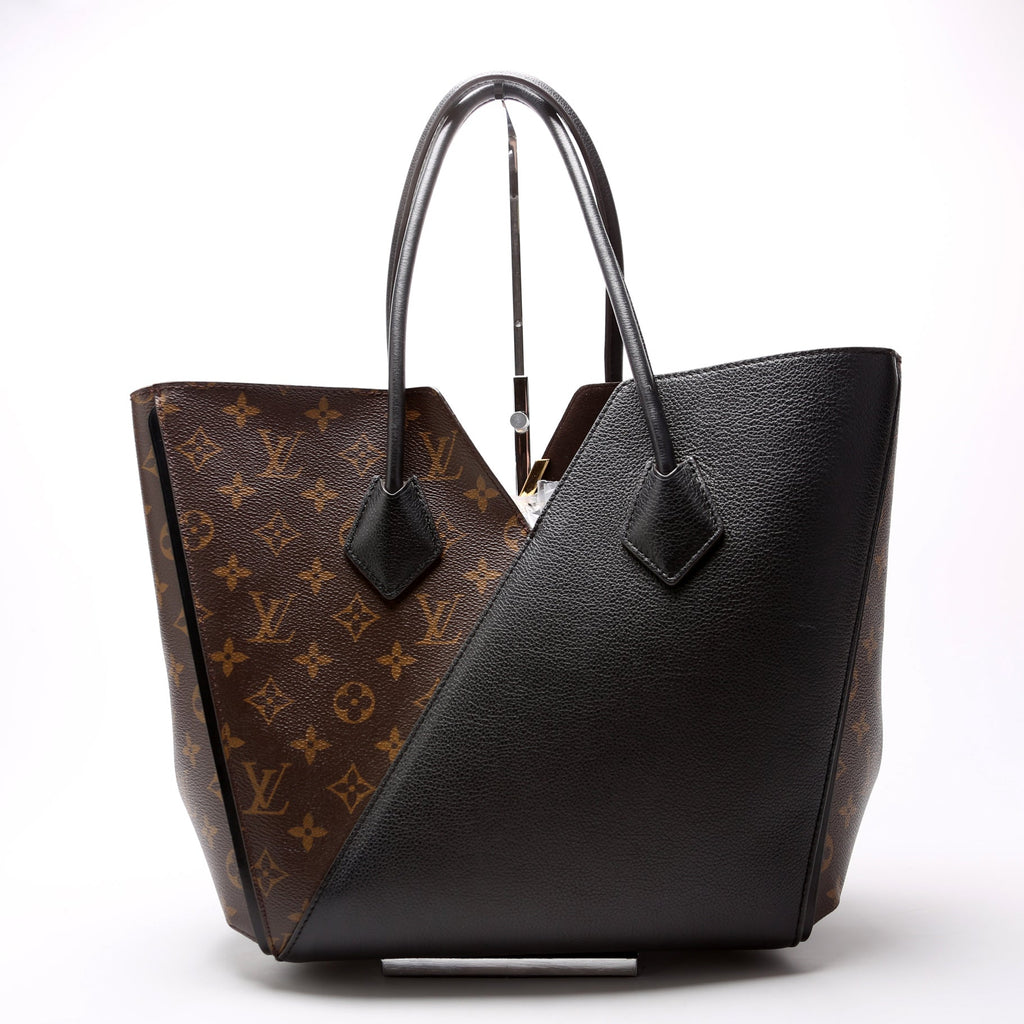 Kimono MM Monogram/Leather Black