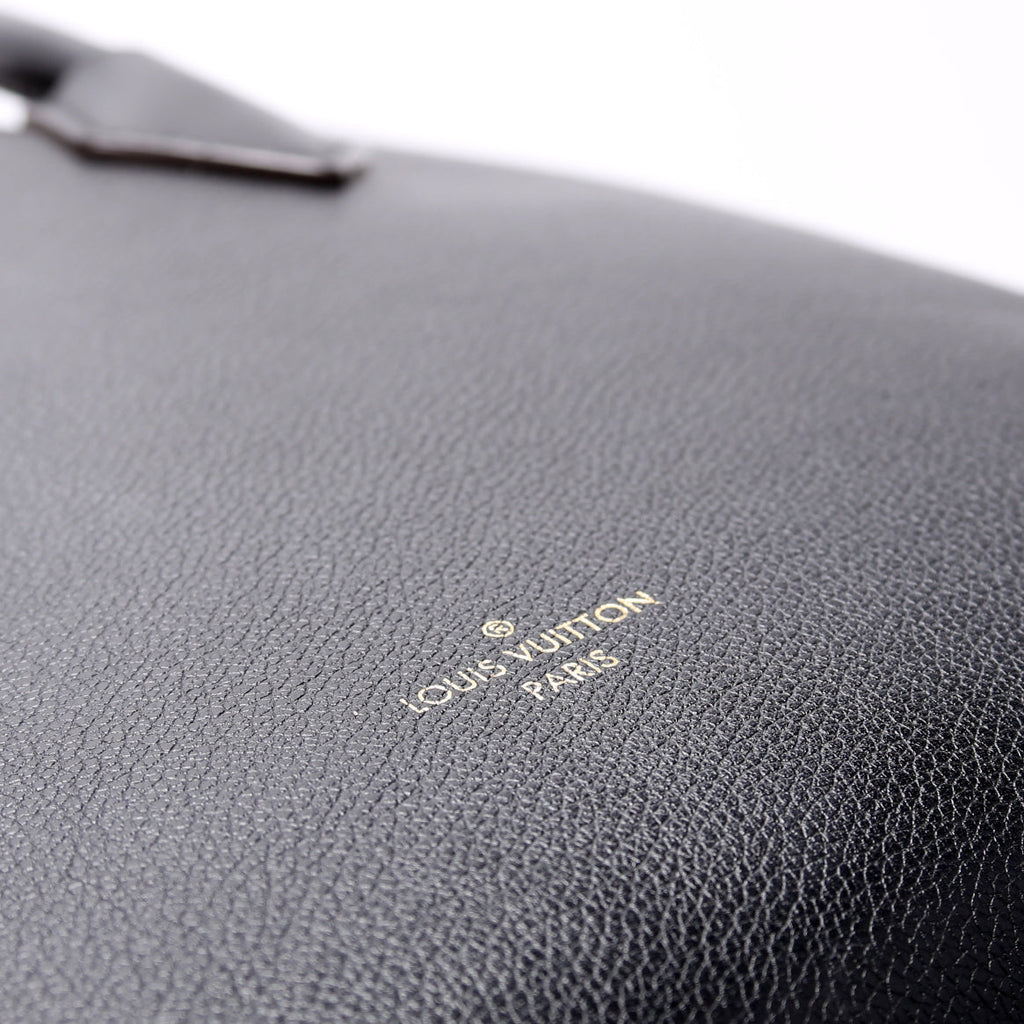 Kimono MM Monogram/Leather Black