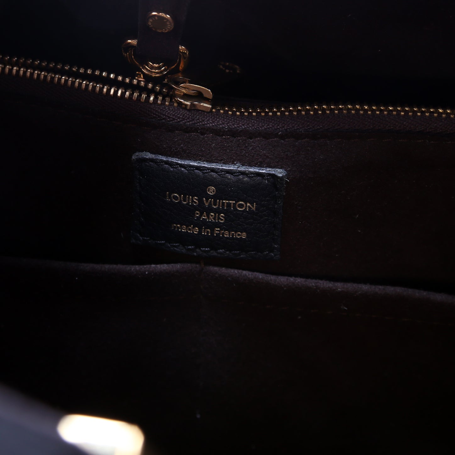 Kimono MM Monogram/Leather Black