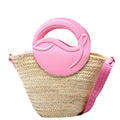 Biloumoon Raffia Tote