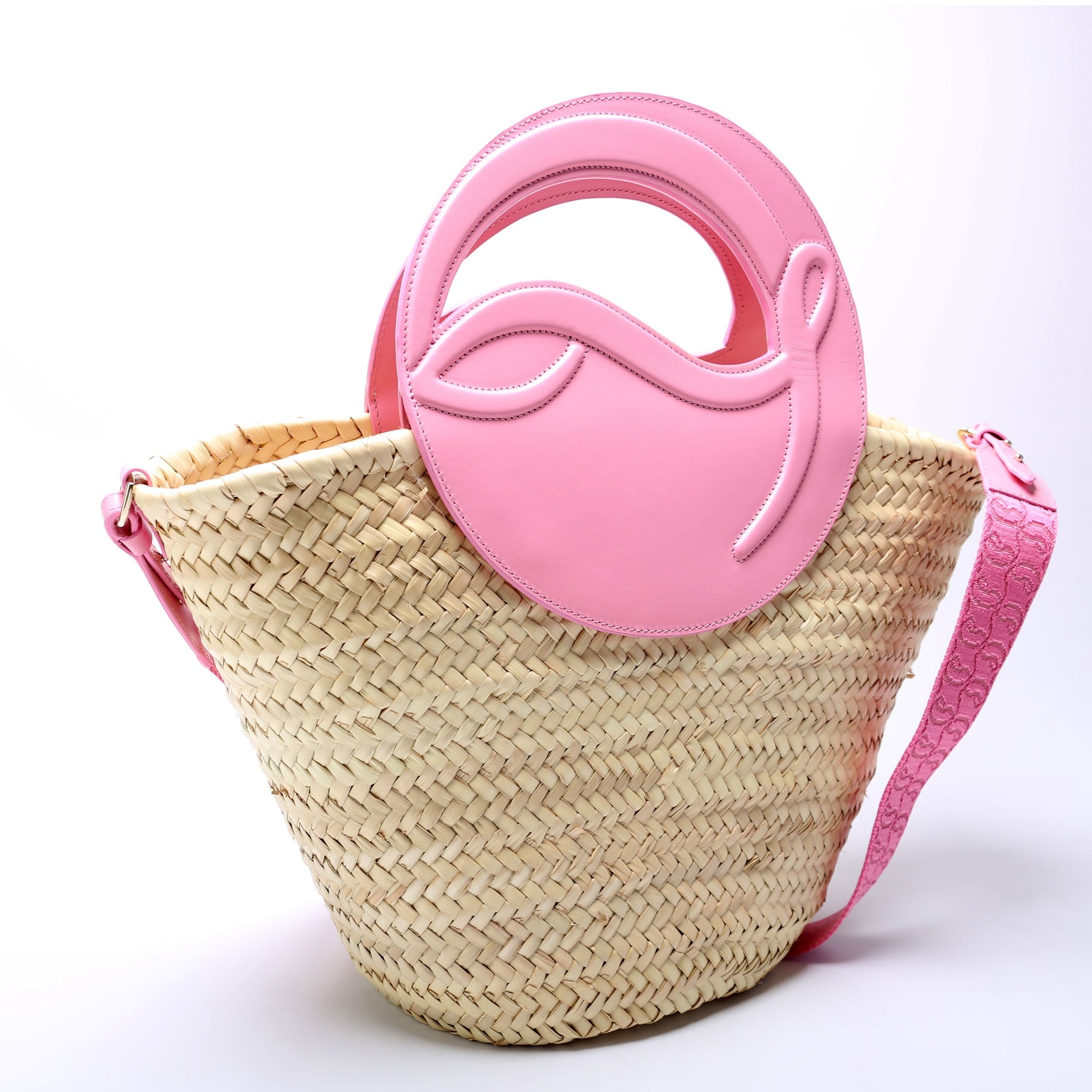 Biloumoon Raffia Tote