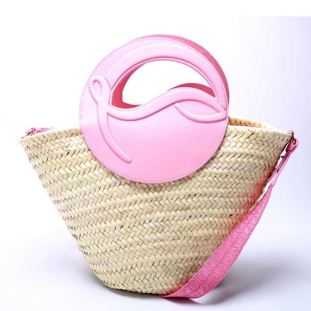 Biloumoon Raffia Tote