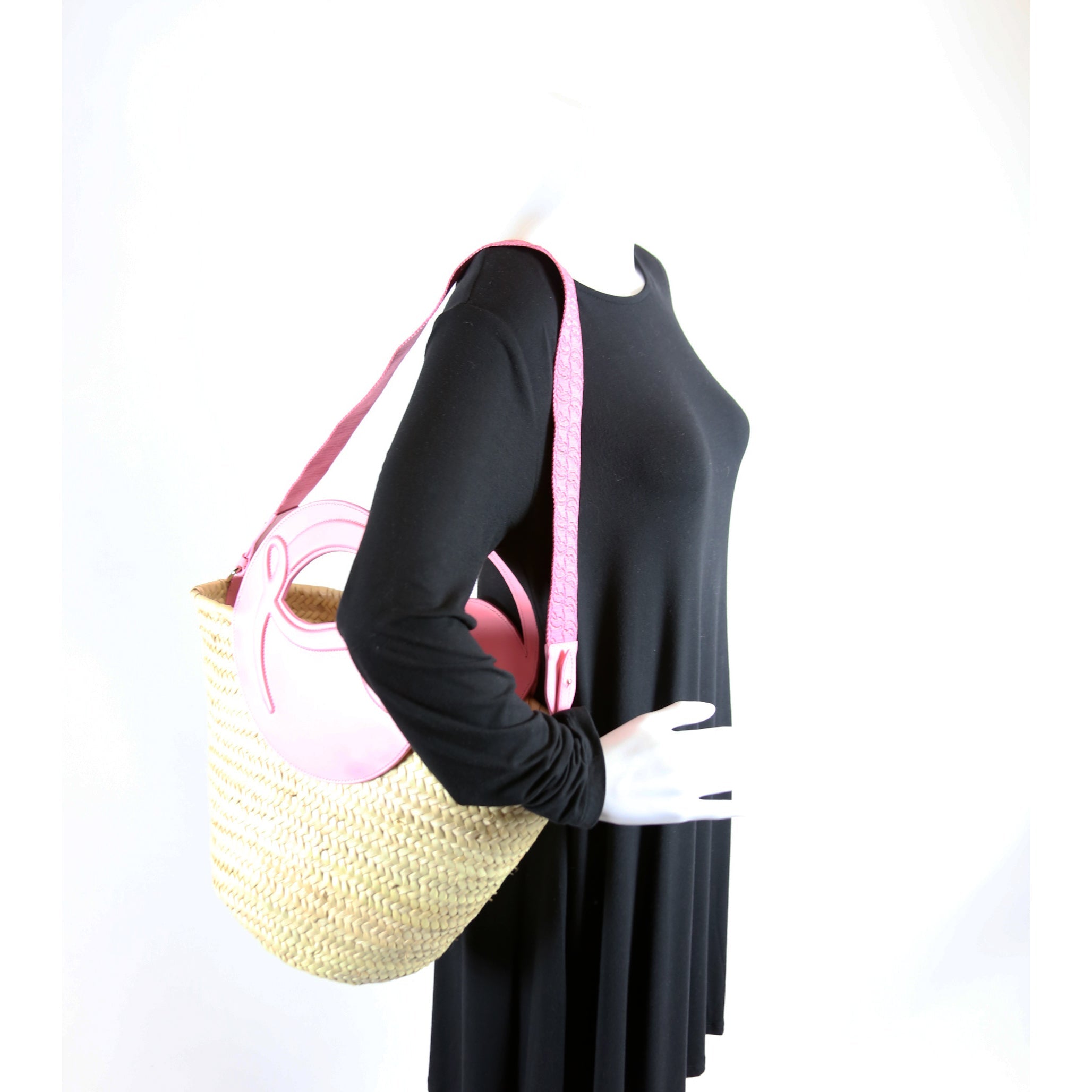 Biloumoon Raffia Tote