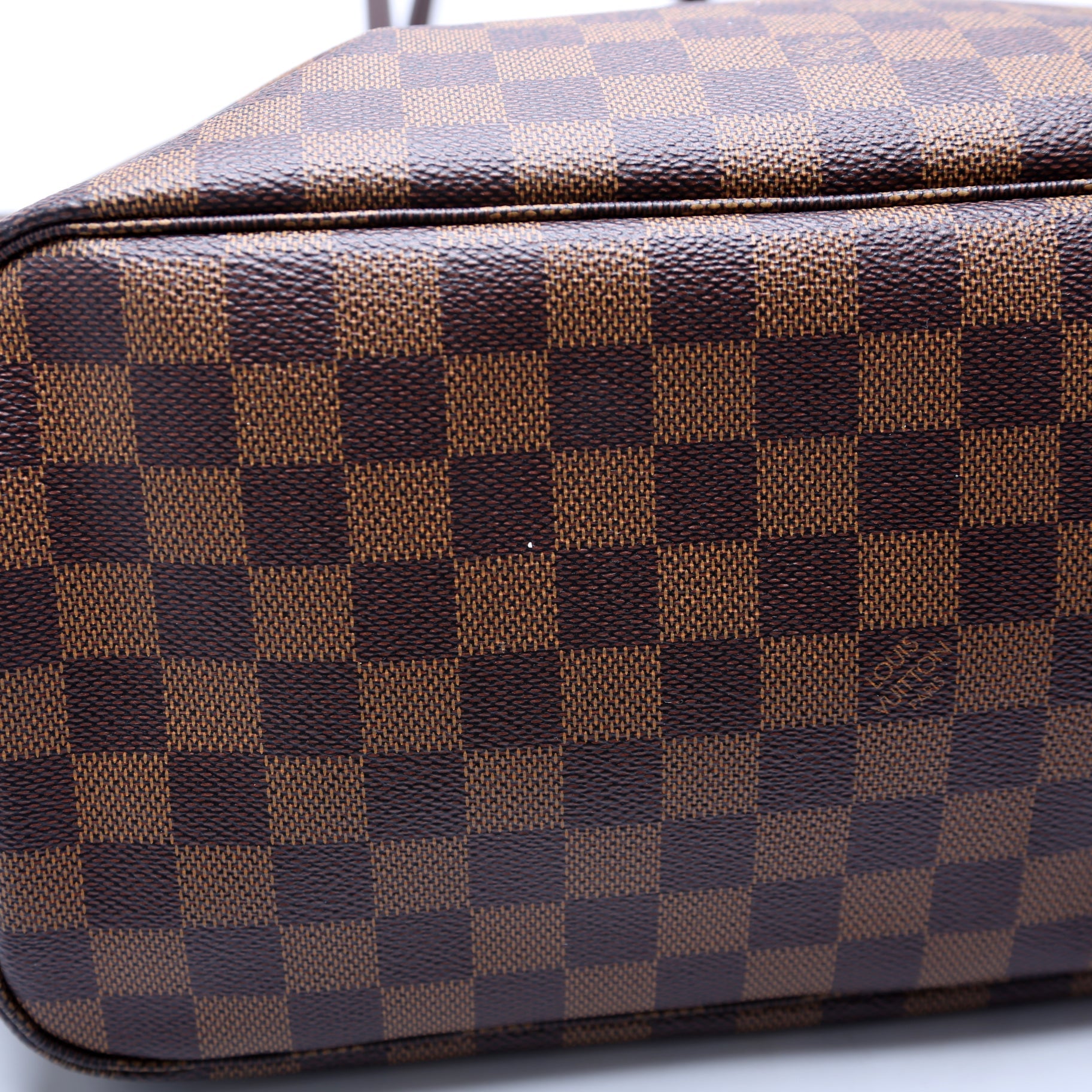 Neverfull with Wallet MM Damier Ebene