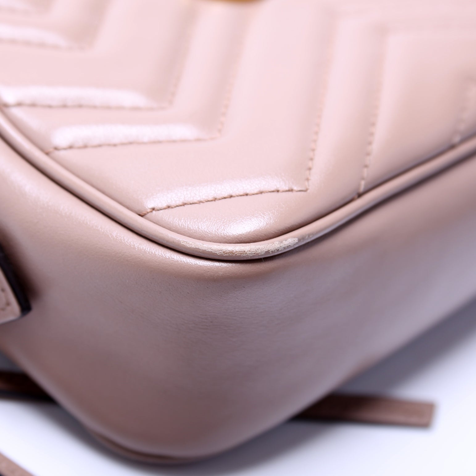 448065 Marmont Mini Camera Bag Tan