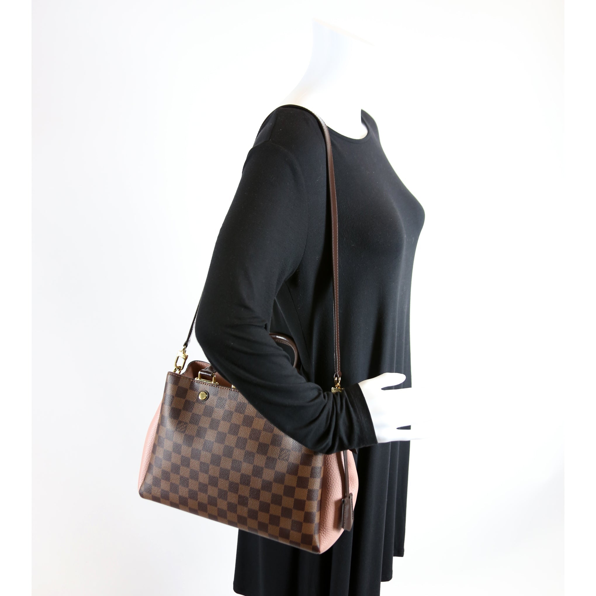 Brittany Damier Ebene Pink