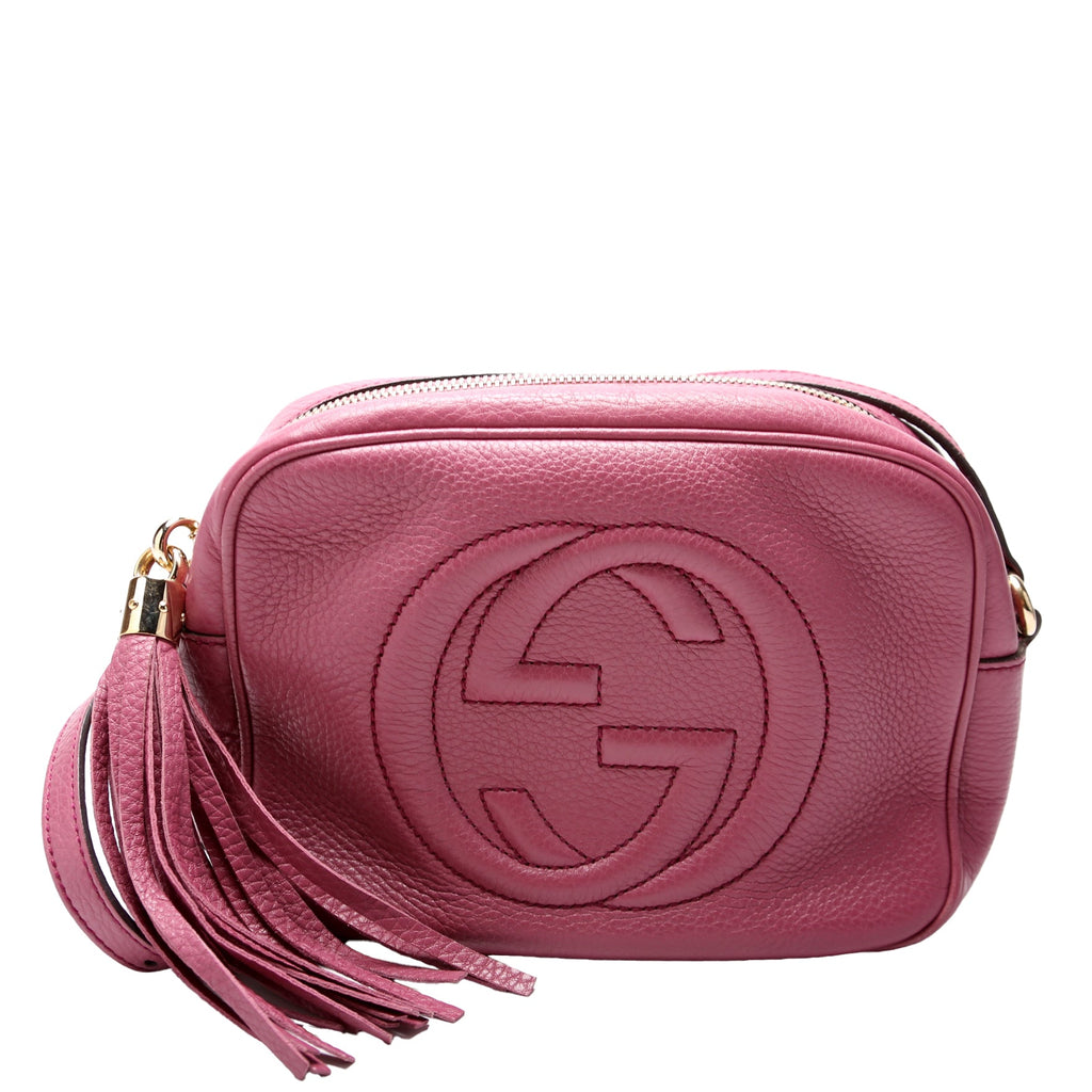 Gucci 308364 Soho Disco Crossbody Berry