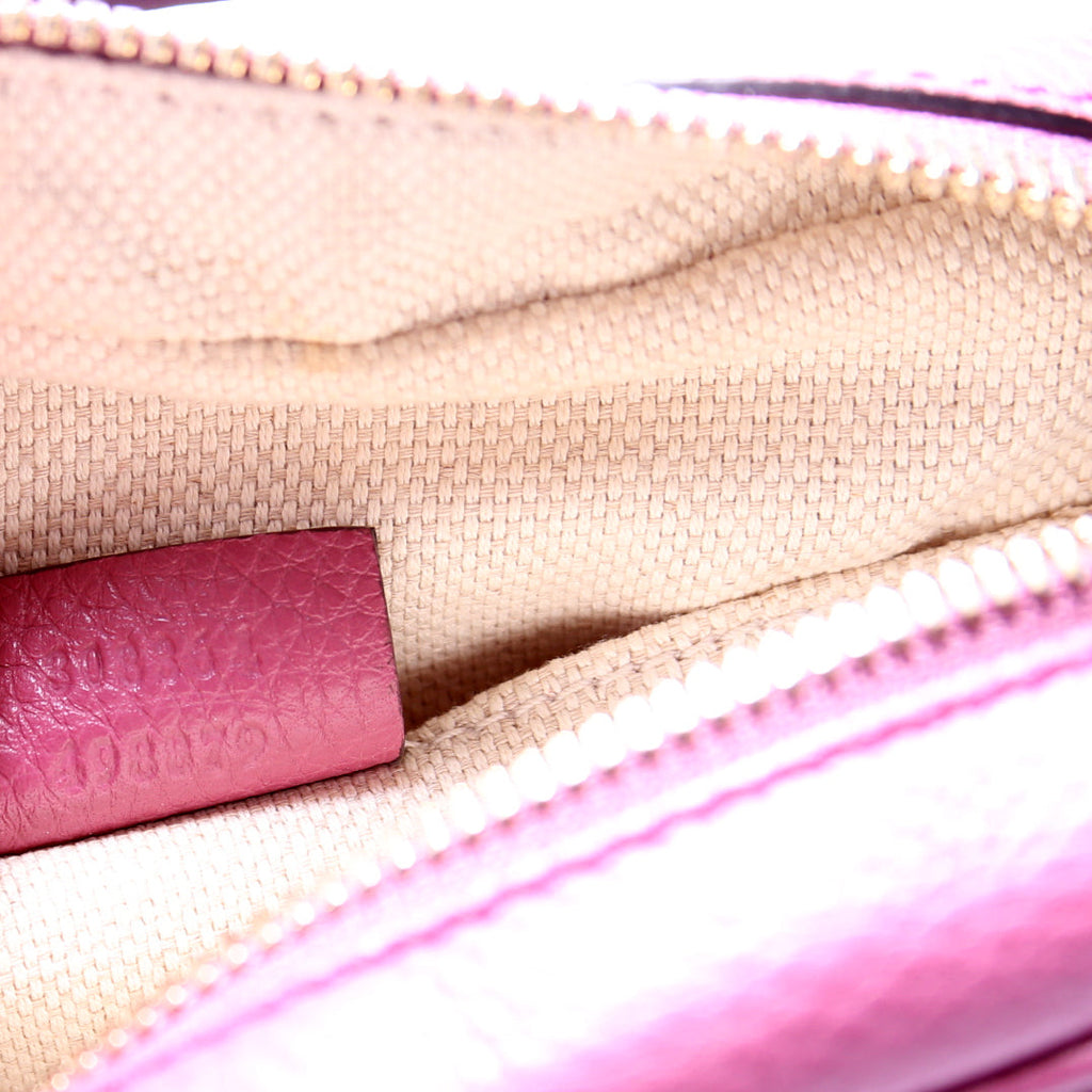 Gucci 308364 Soho Disco Crossbody Berry