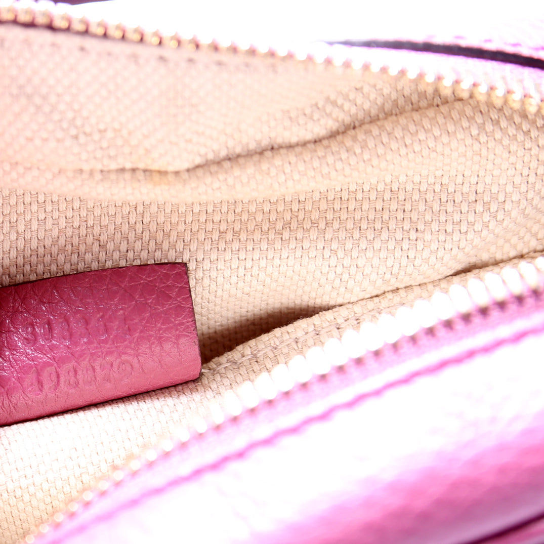 Gucci 308364 Soho Disco Crossbody Berry