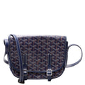 Belvedere PM Goyardine Canvas Navy