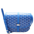Belvedere II PM Goyardine Canvas Blue