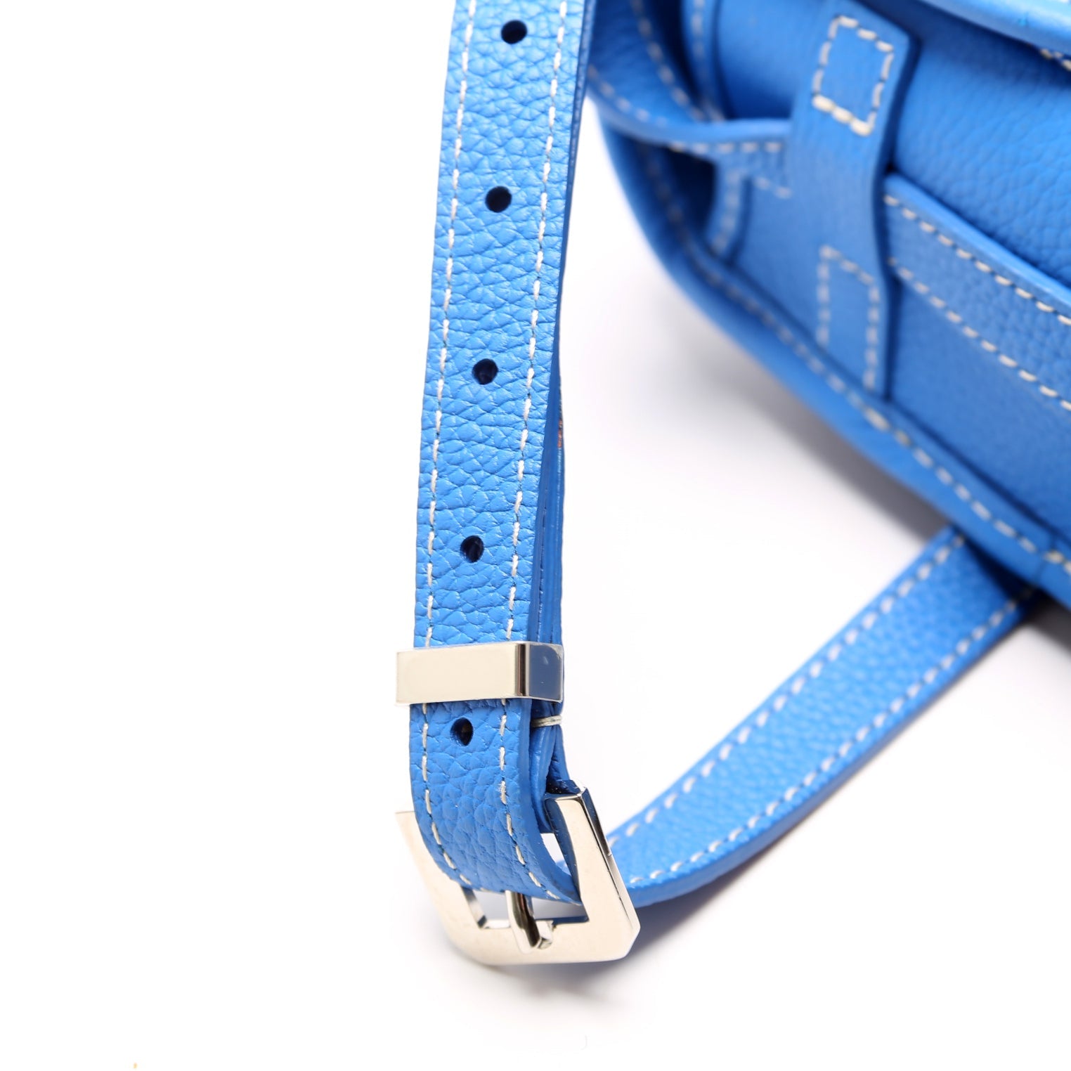 Belvedere II PM Goyardine Canvas Blue