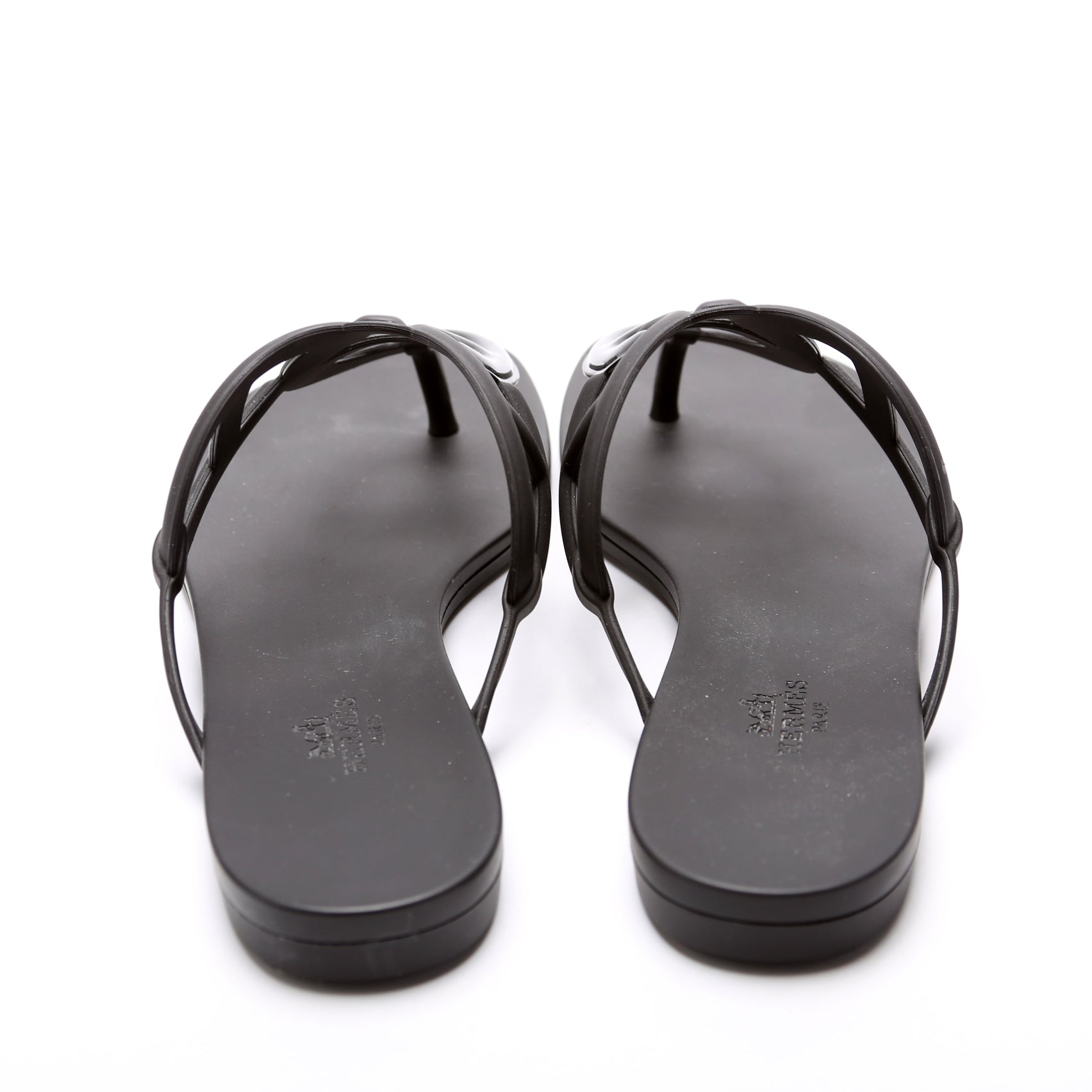 Egerie Rubber Sandals Size 39 Black