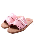 Woody Ribbon Flats Size 41 Pink