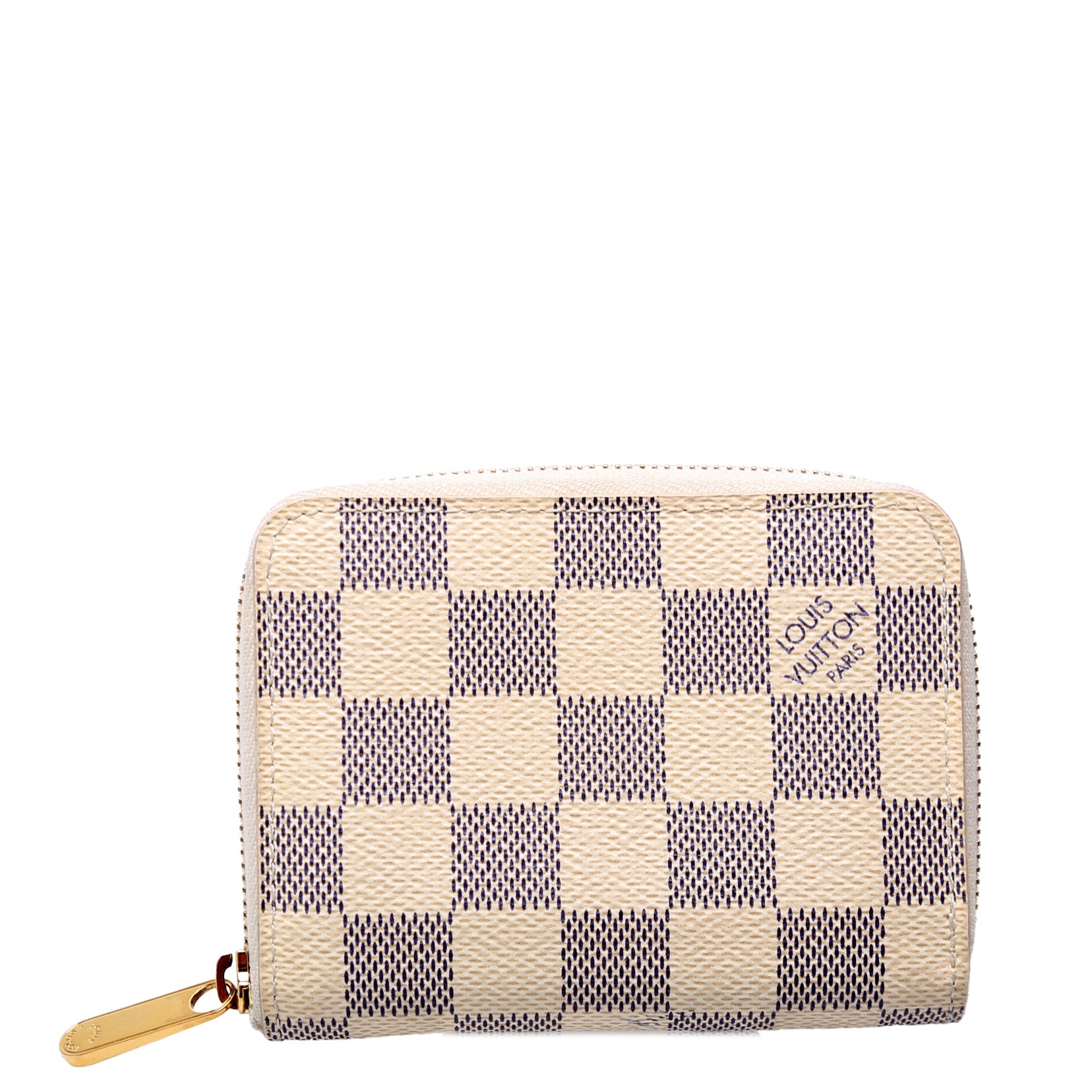 Zippy Coin Purse Damier Azur