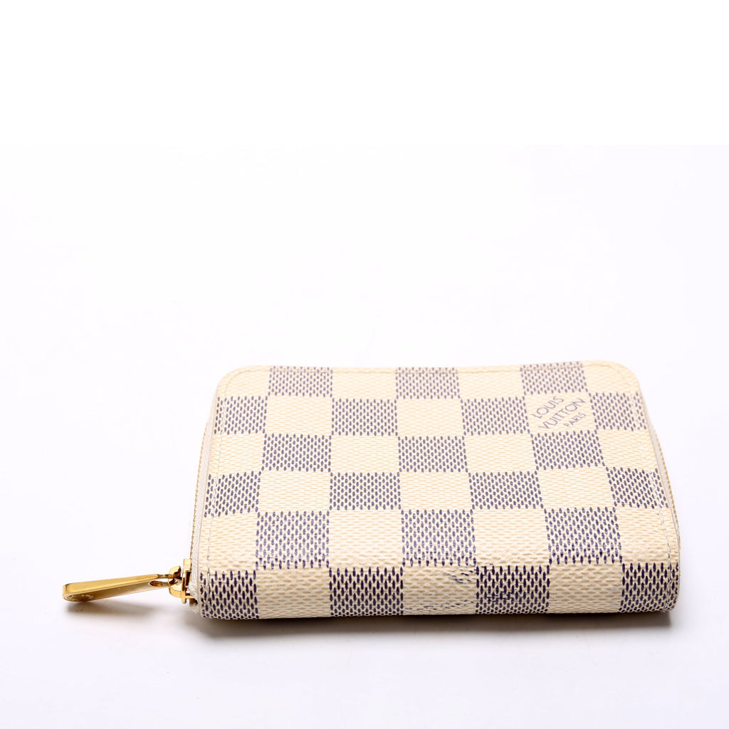 Zippy Coin Purse Damier Azur