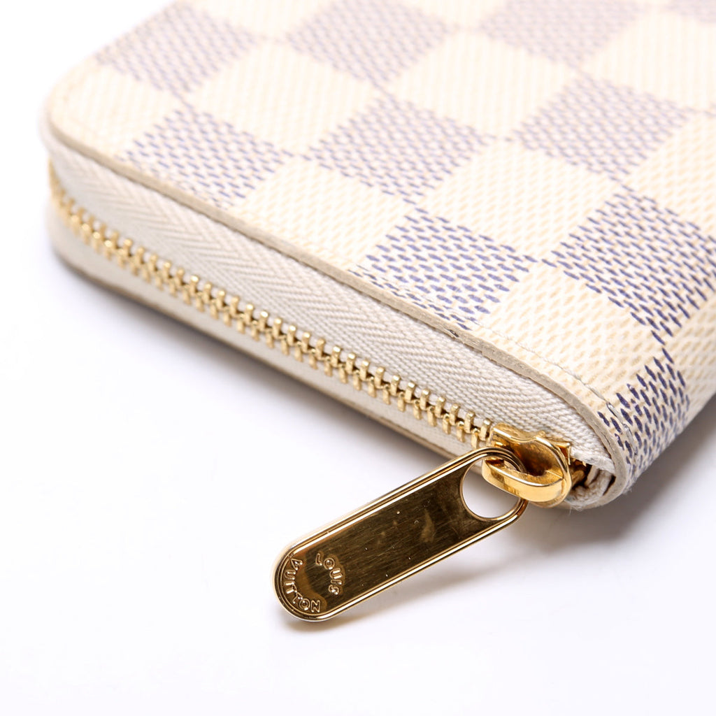 Zippy Coin Purse Damier Azur