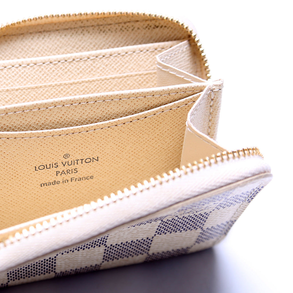 Zippy Coin Purse Damier Azur