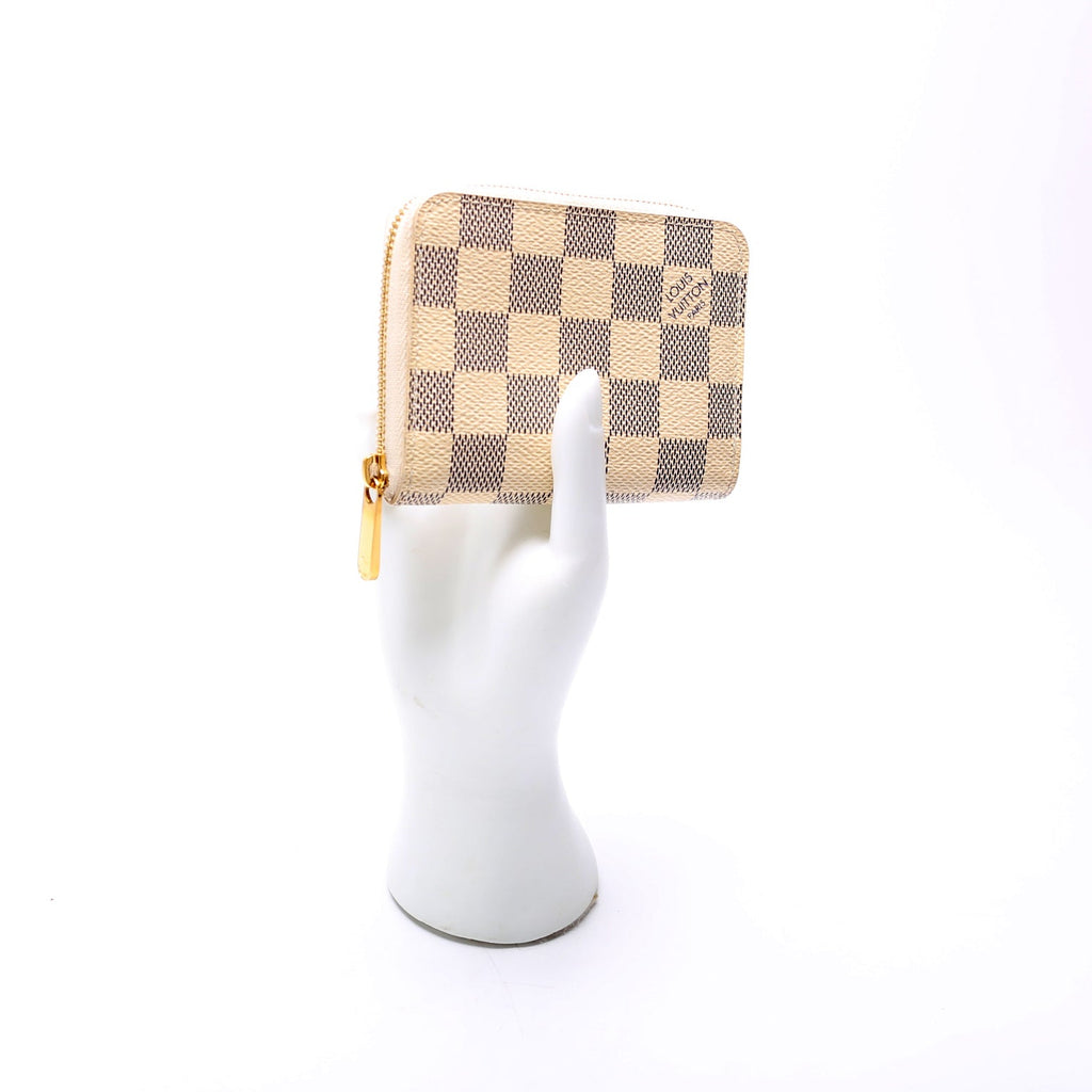 Zippy Coin Purse Damier Azur