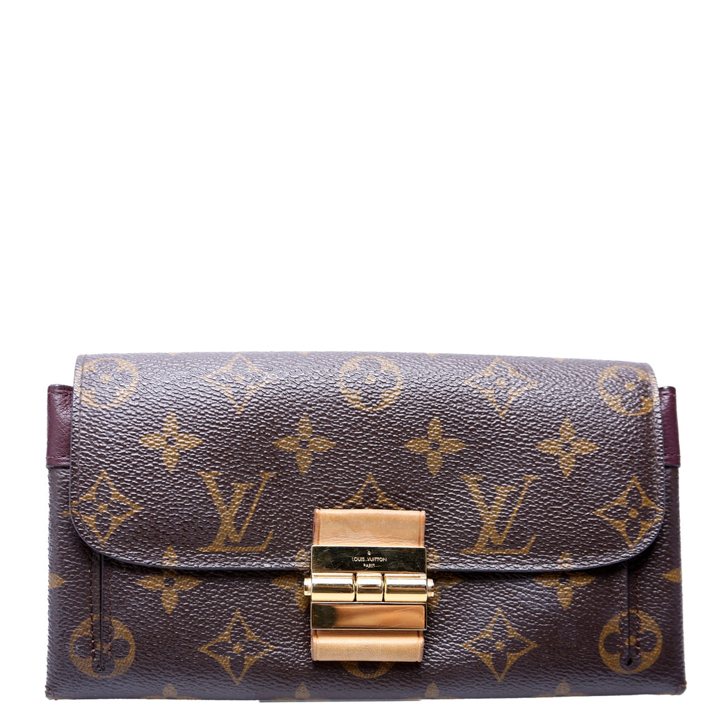 Elysee Wallet Monogram Plum