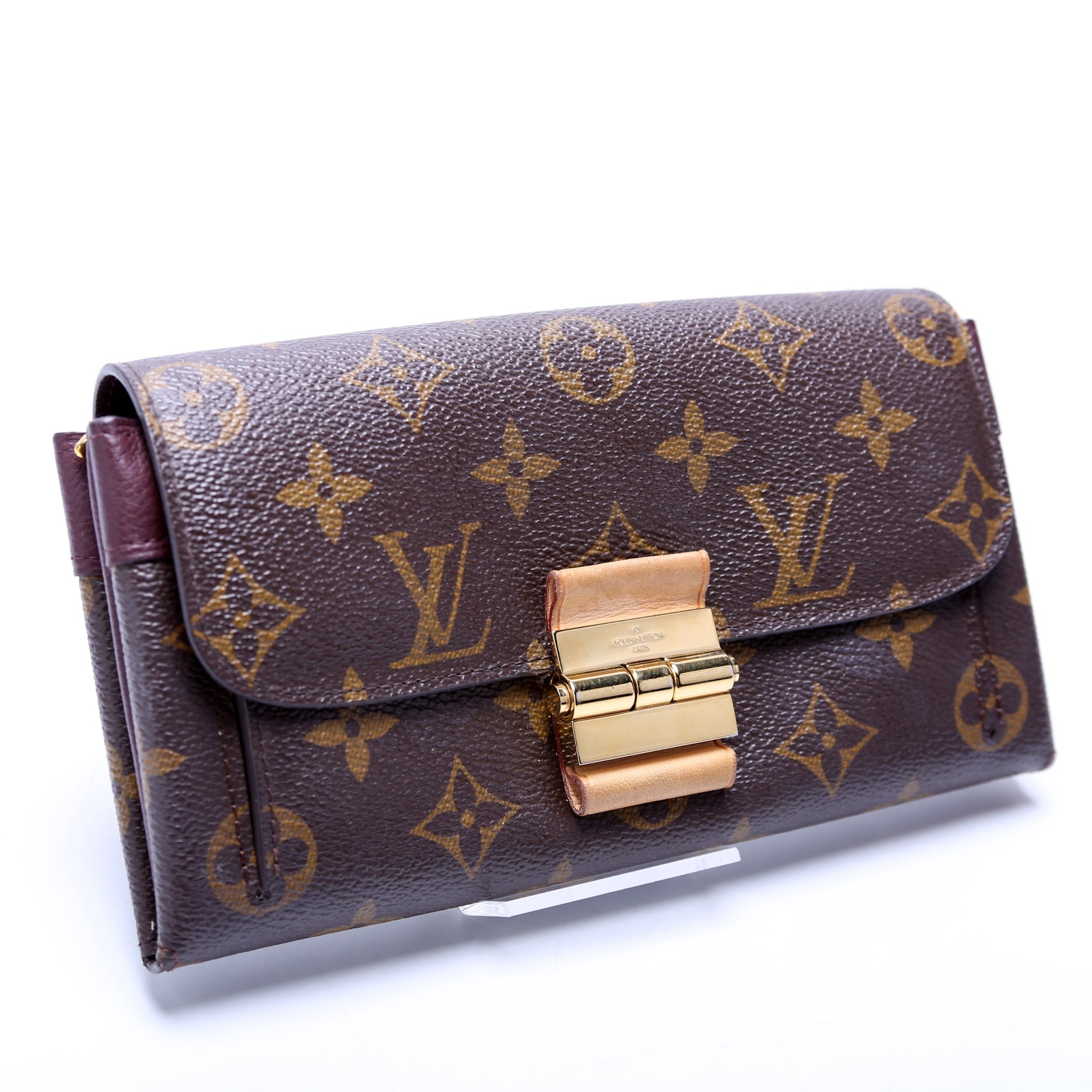 Elysee Wallet Monogram Plum