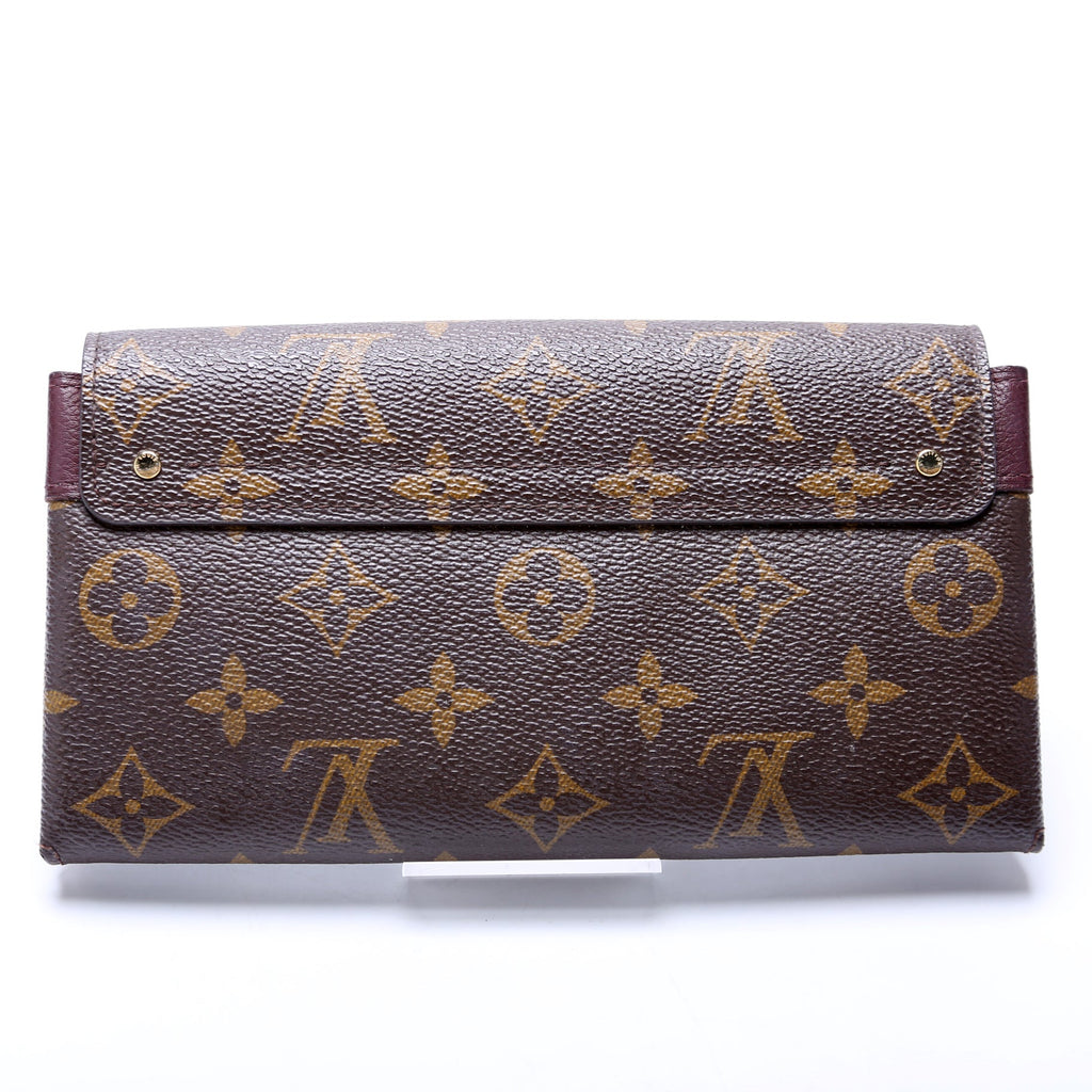 Elysee Wallet Monogram Plum