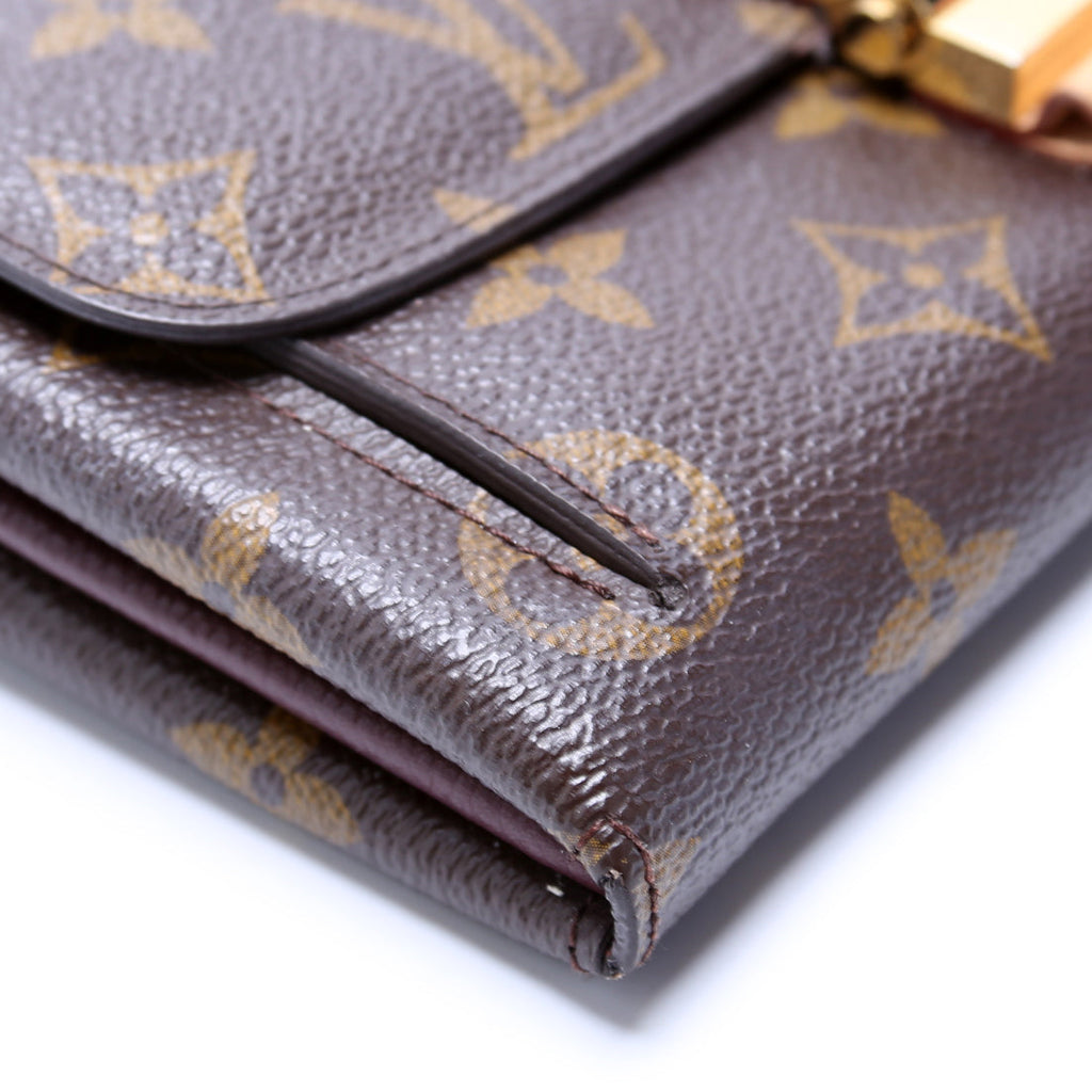 Elysee Wallet Monogram Plum