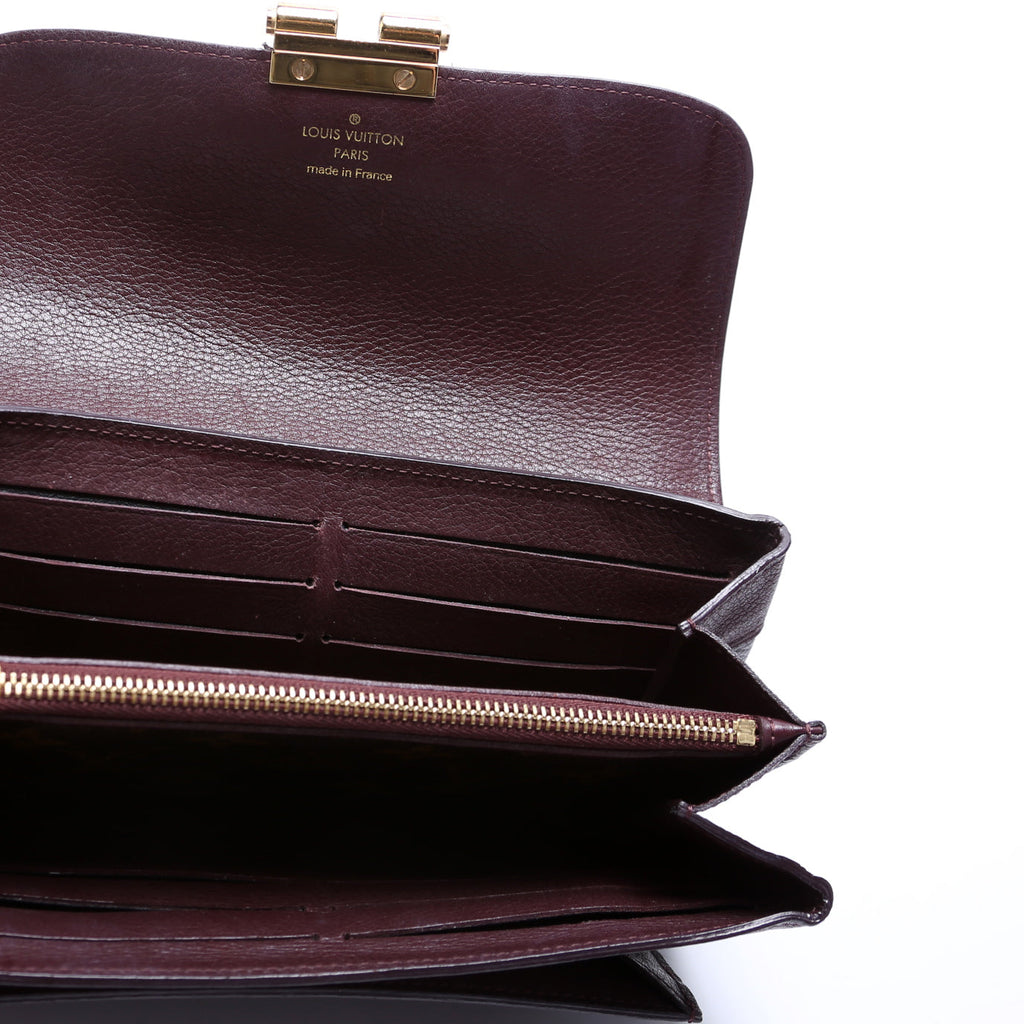 Elysee Wallet Monogram Plum