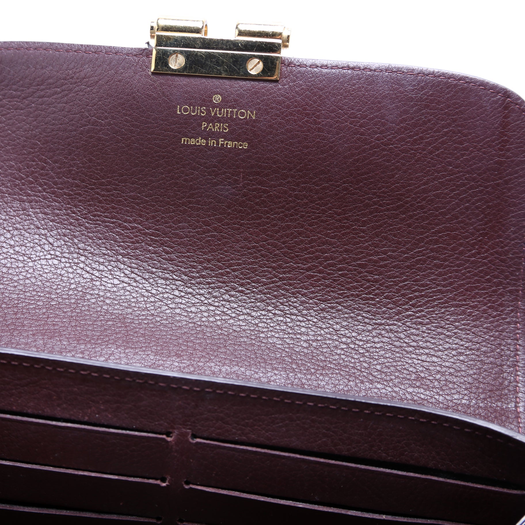 Elysee Wallet Monogram Plum