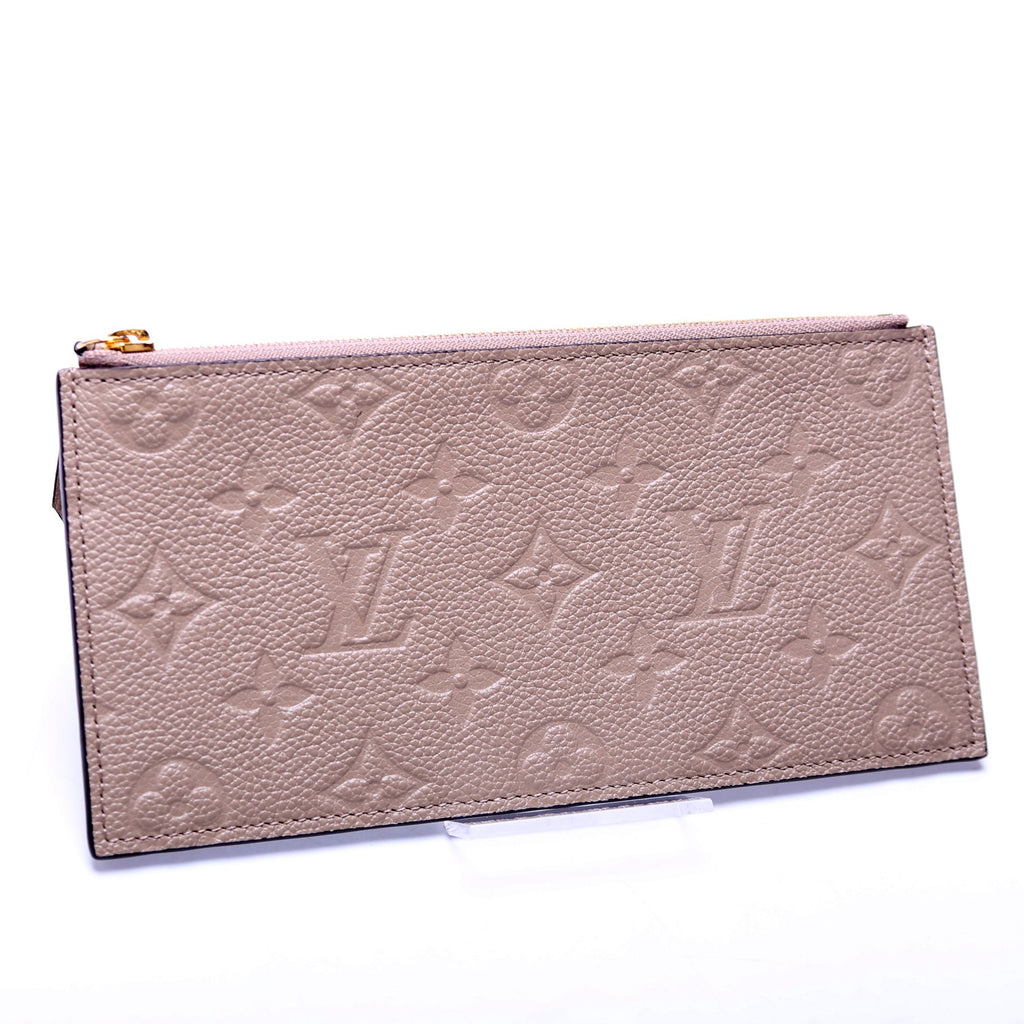Pochette Felicie Zip Insert Only Empreinte Turtledove