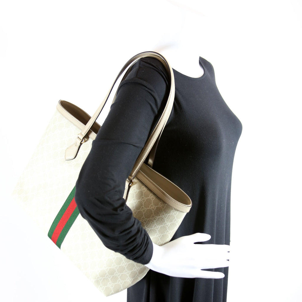 631685 Ophidia Tote Cream
