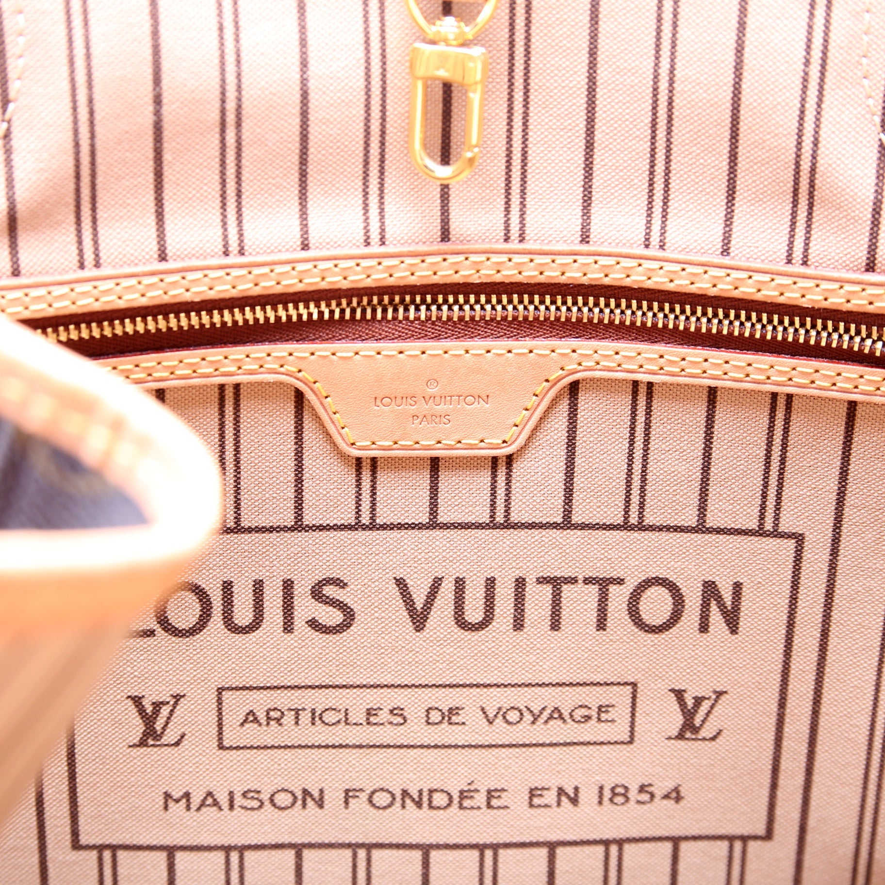 Neverfull GM Monogram