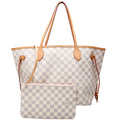 Neverfull with Wallet MM Damier Azur