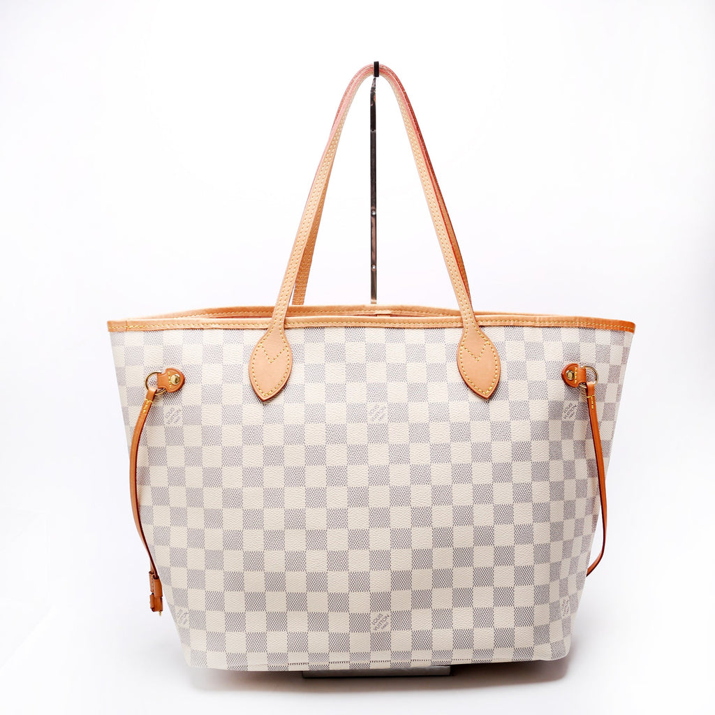 Neverfull with Wallet MM Damier Azur