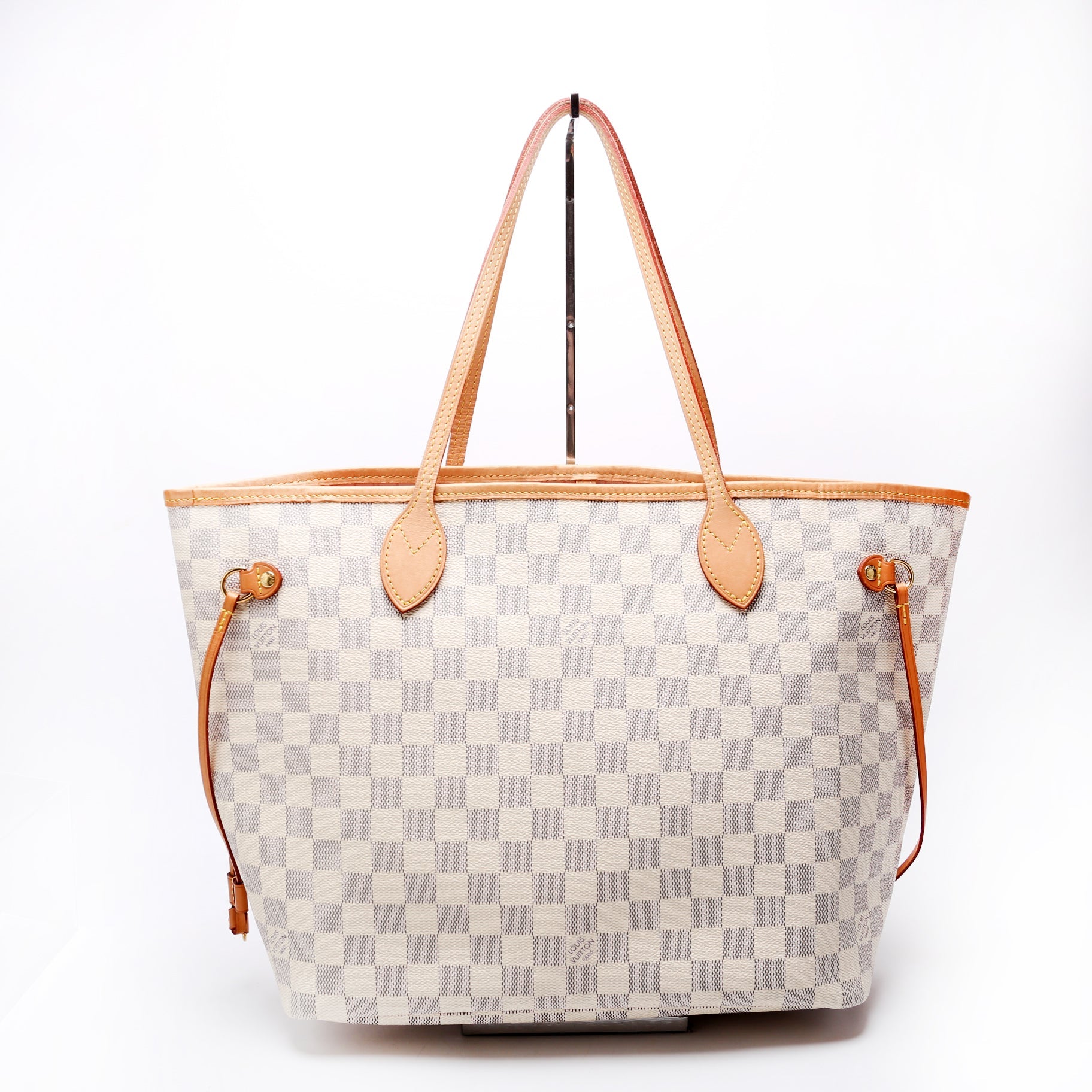 Neverfull with Wallet MM Damier Azur