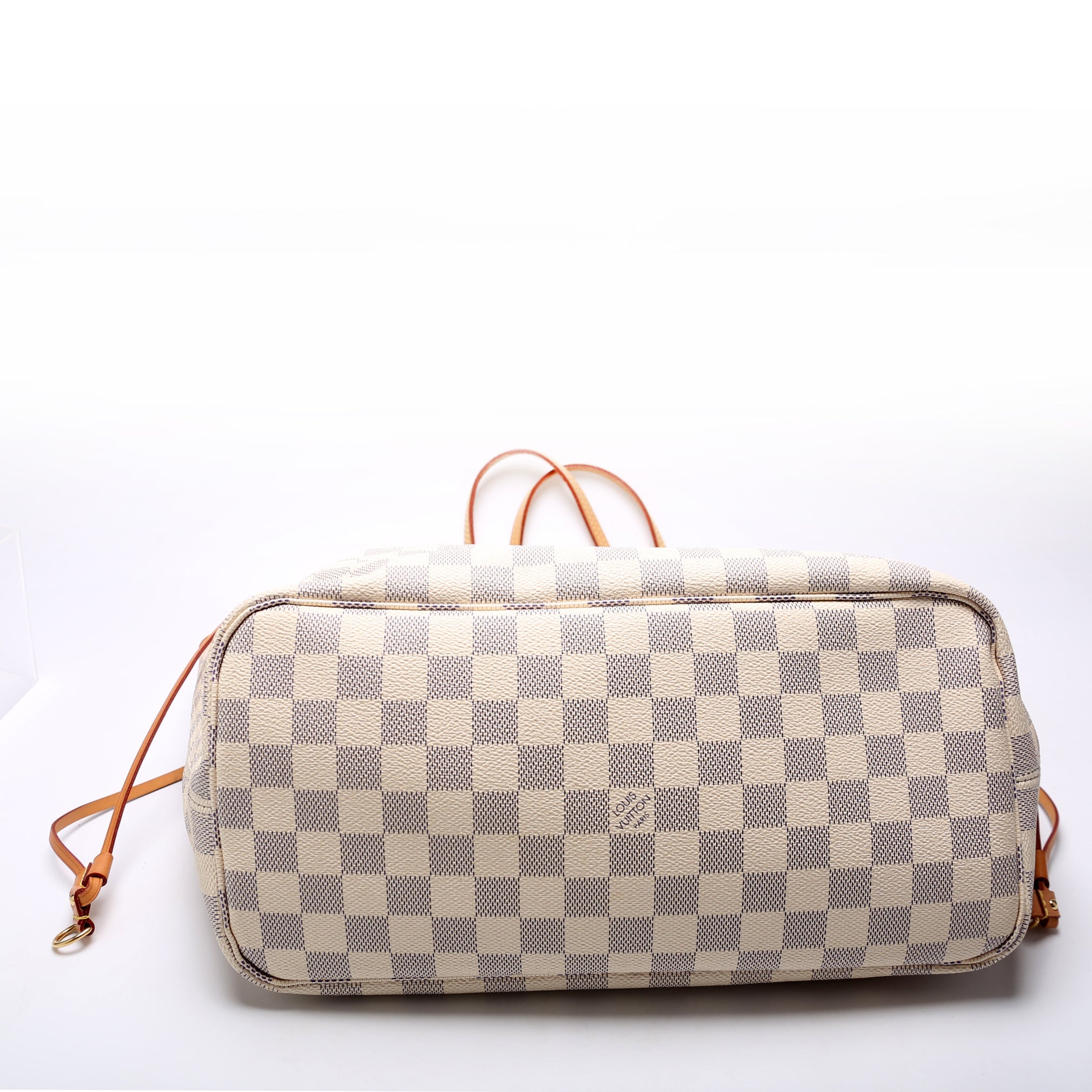 Neverfull with Wallet MM Damier Azur
