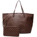 Neverfull with Wallet GM Damier Ebene